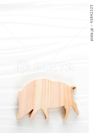 木目のイノシシ 木目のイノシシ 43842225