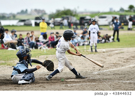 少年野球の試合 43844632