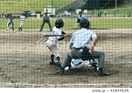 少年野球の試合 43844636