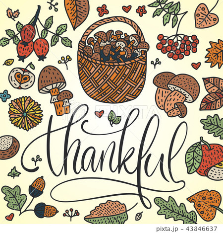 Cozy fall vector illustration. 43846637