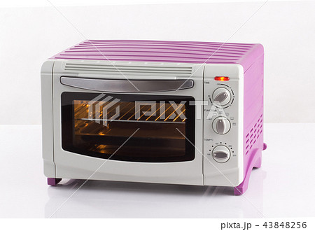 Electric oven isolated on white 43848256