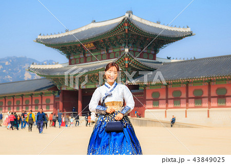 韓服 伝統的な衣装 伝統衣装 43849025