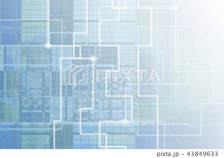 ネットワークイメージ CG ネットワークイメージ CG 43849633