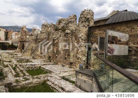 View of the Historical Taslihan ruins in Sarajevo 43851606