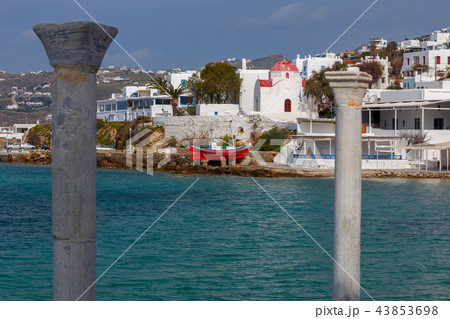 Mykonos. City embankment. 43853698