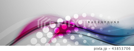 Smooth blur wave background Smooth blur wave background 43853706