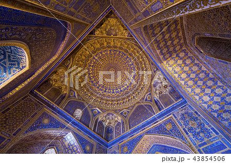 Interior of Tilya Kori Mosque and Madrasah Interior of Tilya Kori Mosque and Madrasah 43854506
