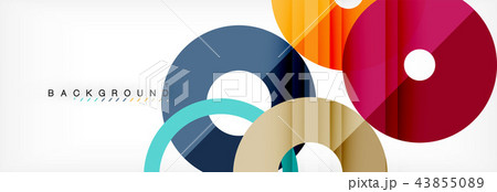 Modern geometrical abstract background Modern geometrical abstract background 43855089