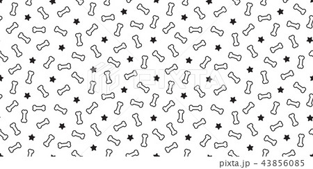 dog bone seamless pattern vector star bulldog 43856085
