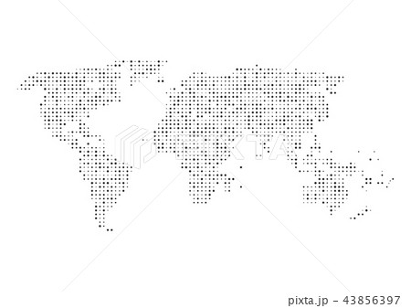 Global digital network connection. World map point 43856397