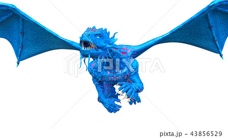 カラードラゴンのイラスト素材