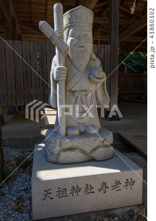 与野天祖神社　与野七福神　寿老神 43860302