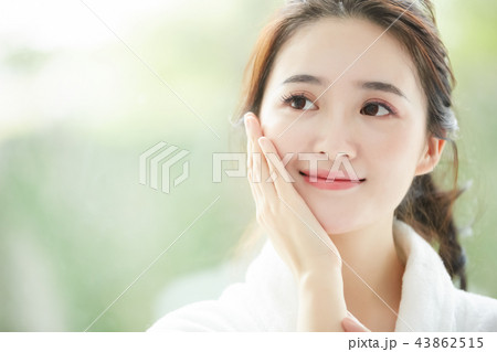 女性　ビューティーイメージ 43862515