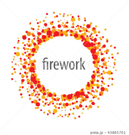 vector logo for fireworks 43865701