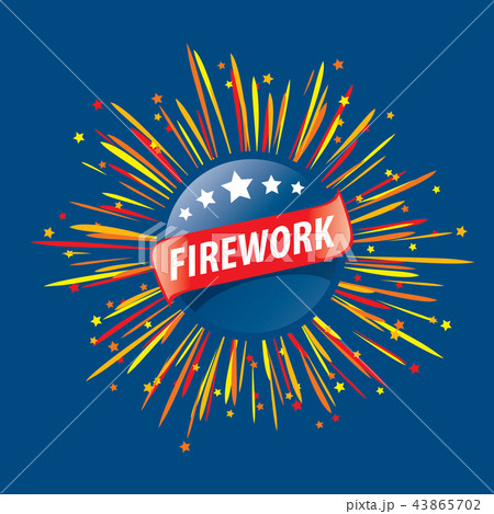 vector logo for fireworks vector logo for fireworks 43865702