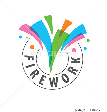 vector logo for fireworks 43865703