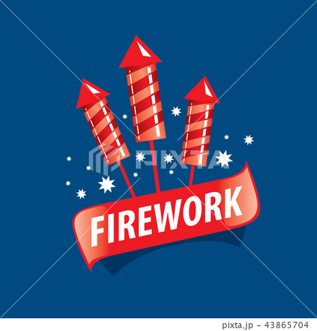 vector logo for fireworks 43865704
