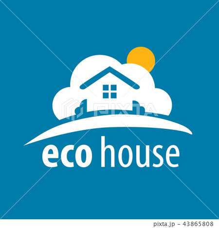 vector logo house 43865808