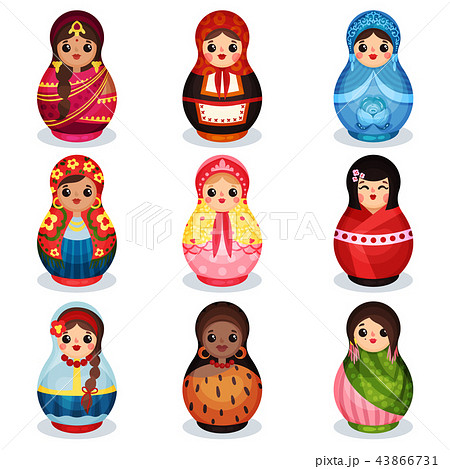 wooden nesting dolls