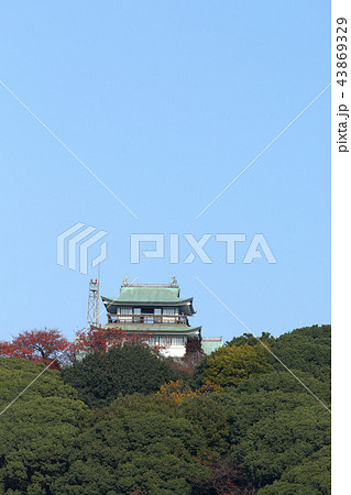 小牧山城 小牧城 秋の小牧山城 紅葉と小牧城 秋の小牧城 小牧山城 小牧城 秋の小牧山城 紅葉と小牧城 秋の小牧城 43869329