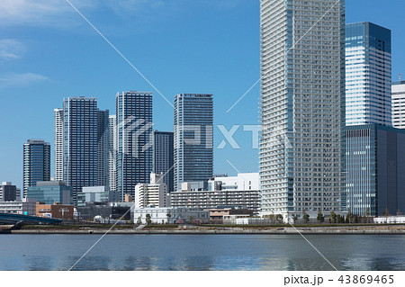 東京のビル群 東京のビル群 43869465