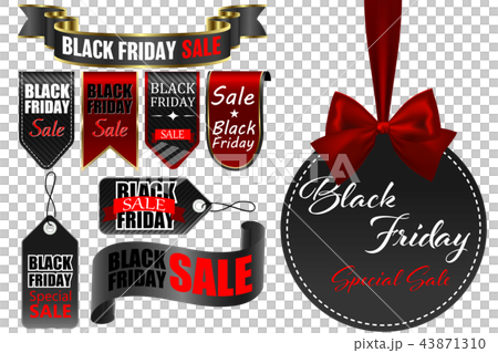 ブラックフライデー素材 43871310