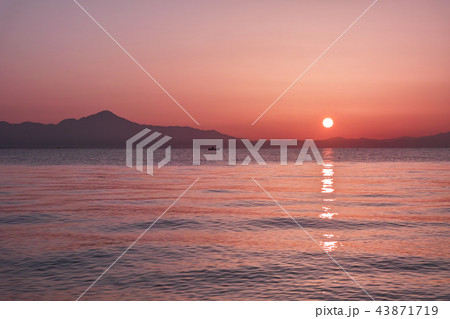 琵琶湖の朝 琵琶湖の朝 43871719