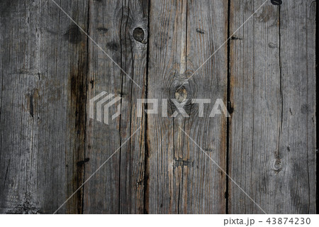 old wood planks as background or texture 43874230