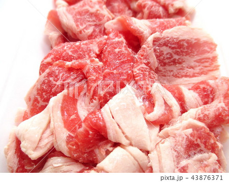 牛肉の小間切れ 43876371