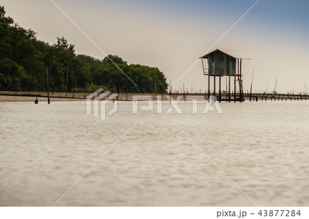 Hut in the sea that used for the owner to stay 43877284
