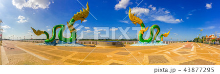Amazing Naga Sculpture at Mekong Riverside 43877295
