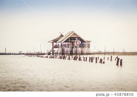 Hut in the sea that used for the owner to stay 43878850