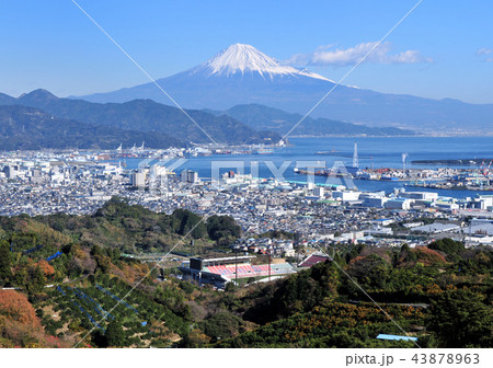 清水港と富士山-8126 清水港と富士山-8126 43878963
