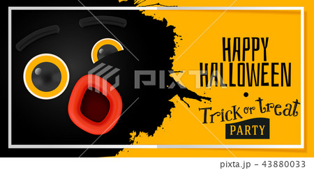 Happy Halloween banner Happy Halloween banner 43880033