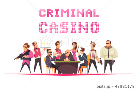 Criminal Casino Background Composition 43881178