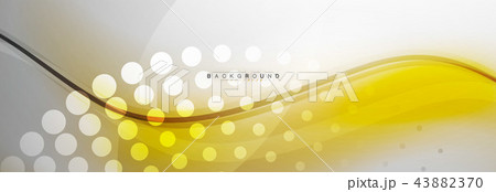 Smooth flowing wave motion concept background 43882370