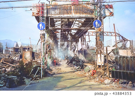 阪神淡路大震災 菅原市場#3 阪神淡路大震災 菅原市場#3 43884353