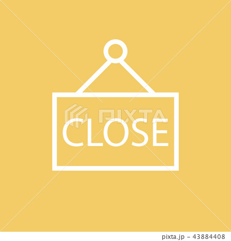 close Sign 43884408