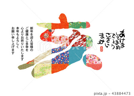 亥年年賀状 43884473
