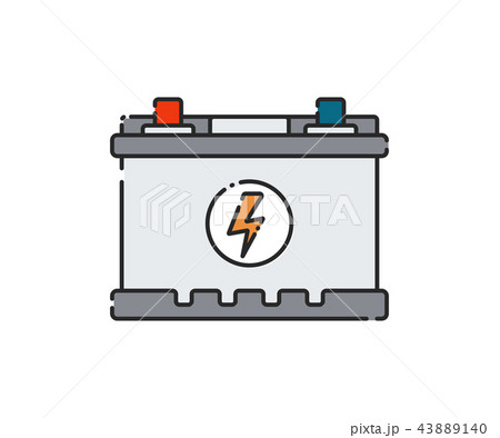 Car battery. 43889140