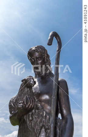 Jesus Christ black bronze statue Jesus Christ black bronze statue 43891243