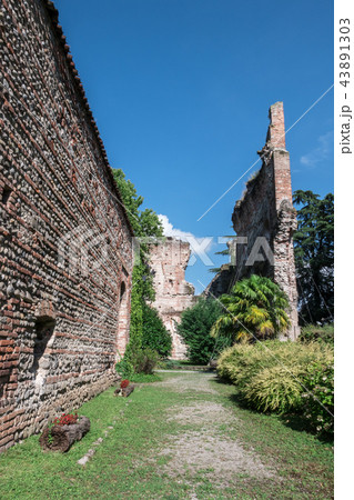Visconti castle in Trezzo sull'Adda ITALY 43891303