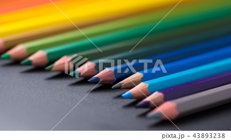 color Pencils success creative concept  43893238