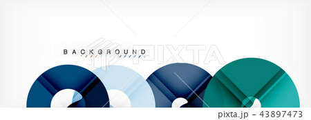 Modern geometrical abstract background 43897473