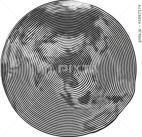 Guilloche Illustration of Earth Guilloche Illustration of Earth 43897574