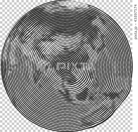 Guilloche Illustration of Earth 43897574