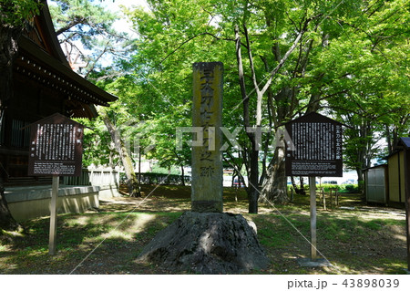 川中島古戦場　八幡社　三太刀七太刀之跡　　長野市小島田町 43898039