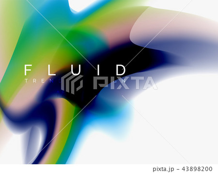 Background abstract color flow, liquid design 43898200