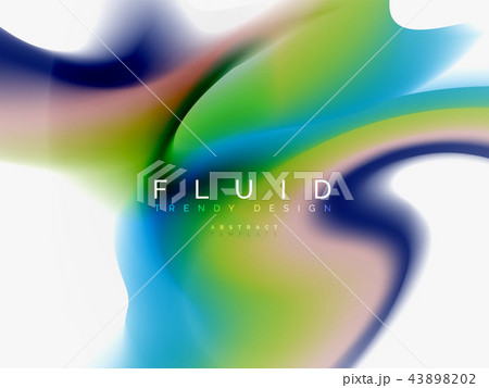Background abstract color flow, liquid design 43898202