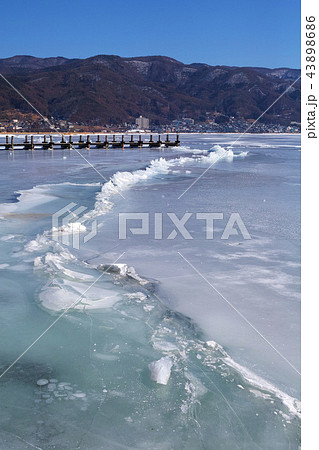 【長野県】御神渡り・おみわたり 諏訪湖 (赤砂崎公園グランド付近) 2018 【長野県】御神渡り・おみわたり 諏訪湖 (赤砂崎公園グランド付近) 2018 43898686